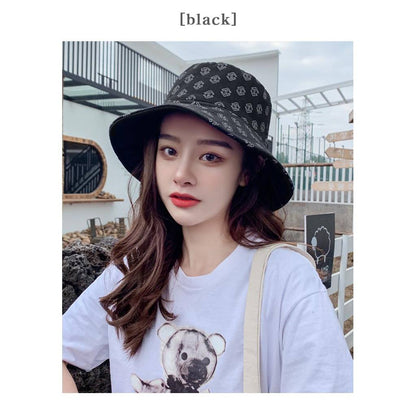 Luxury Reversible Sun Bucket Hat Style Fashion Womens Korea Travel
