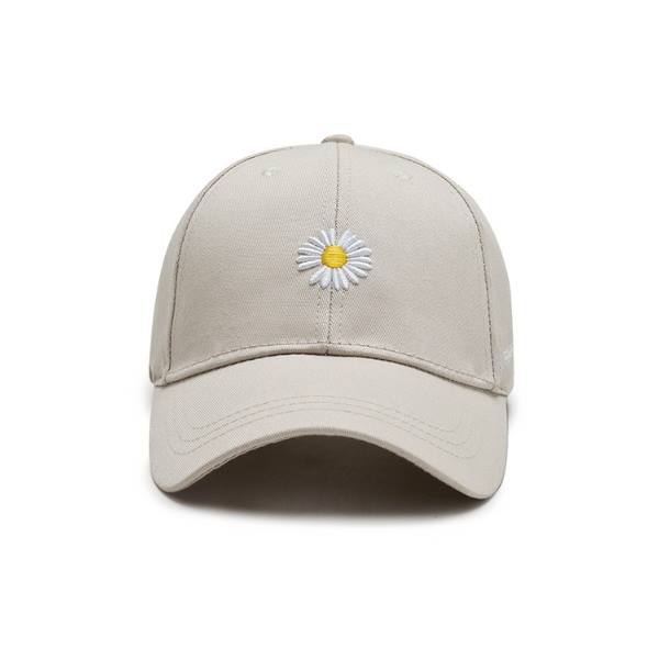 Daisy Floral Flower BigBang GD Style Baseball Caps Kpop Fashion Accessories Unisex Fashion Hat Korean Trendy Hats Cotton Adjustable Mens Womens