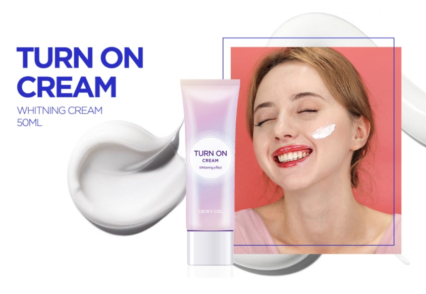 DEWYCEL Turn On Cream 50ml Skin Bright Cream Moisturizing Makeup Base