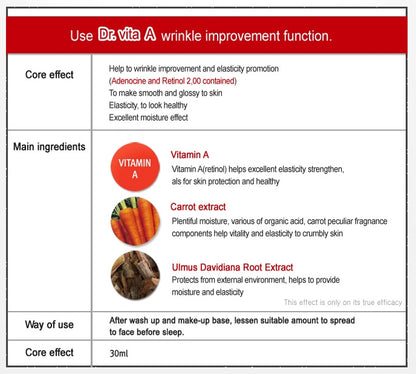 DAYCELL Dr.VITA Vitamin Cream A 30ml (Wrinkle care) Korean Cosmetics
