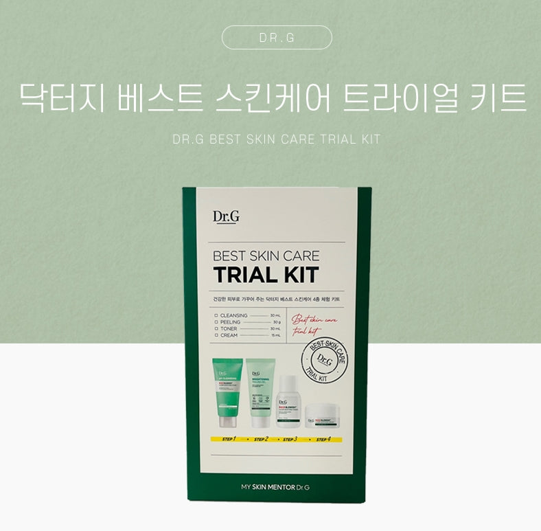 Dr.G Best Skin Care Trial Kit Blemish Soothing moisture Acne Sebum