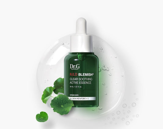 Dr.G RED BLEMISH CLEAR SOOTHING ACTIVE ESSENCE 30ml Womens Skincare