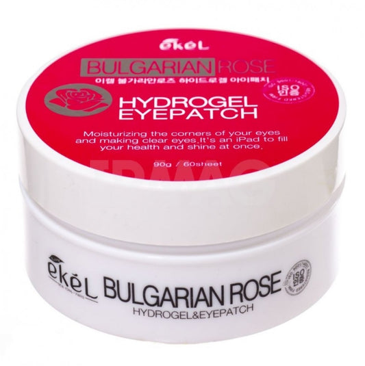 Ekel Bulgarian Rose Hydrogel Eye Patch 60ea Beauty Skin Care Cosmetics