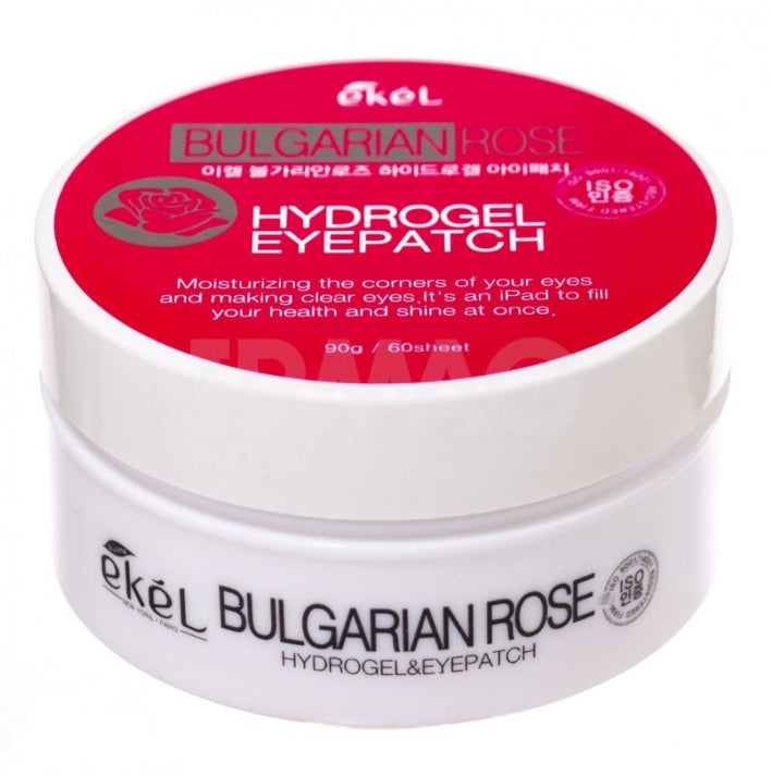 Ekel Bulgarian Rose Hydrogel Eye Patch 60ea Beauty Skin Care Cosmetics