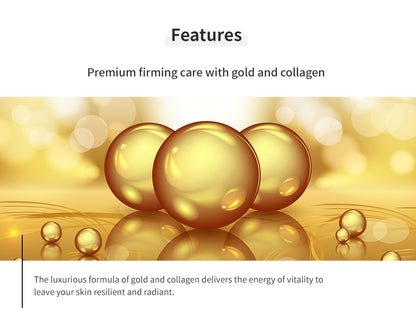 Elishacoy Premium Gold Collagen Ampoule 50ml Face Skin Firming Moist