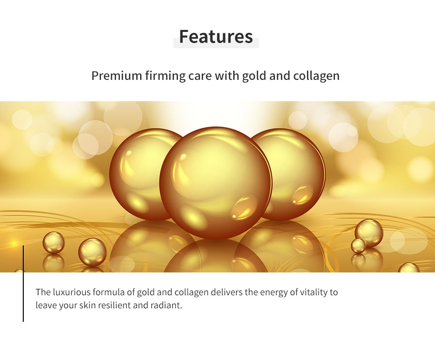 Elishacoy Premium Gold Collagen Ampoule 50ml Face Skin Firming Moist