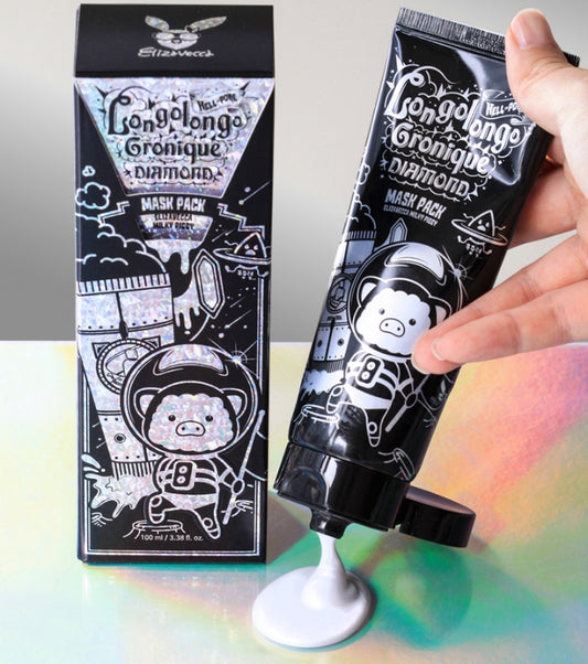 ELIZAVECCA MILKY PIGGY HELL PORE LONGOLONGO GRONIQUE DIAMOND MASK PACK