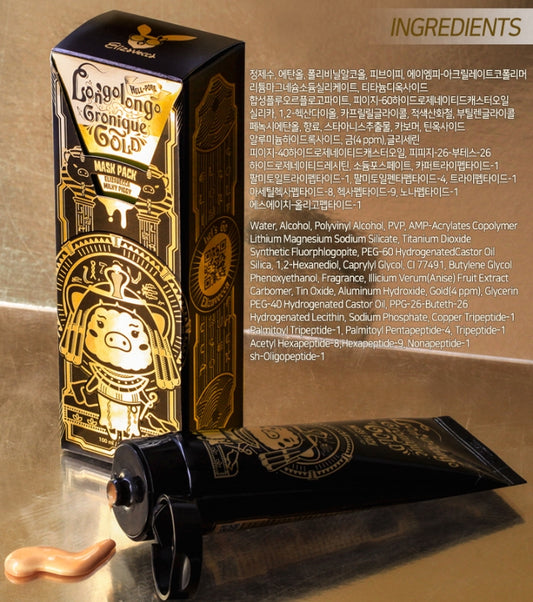 ELIZAVECCA Milky piggy Longolongo gronique gold mask pack 100ml Facial