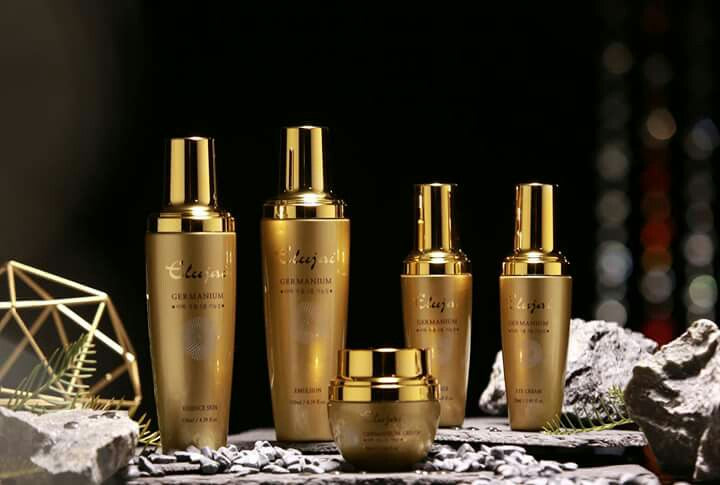 Elujai Germanium Skin 5 Set Moisturizing Dry Skincare Beauty Cosmetics Moisture Anti Wrinkles