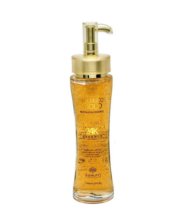 Revitalizing essence. Snail mucus Gold eshumi.