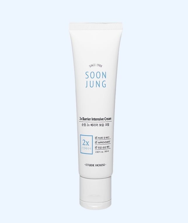 ETUDE HOUSE 2x BARRIER INTENSIVE CREAM 60ml Korean Cosmetic Skin Care