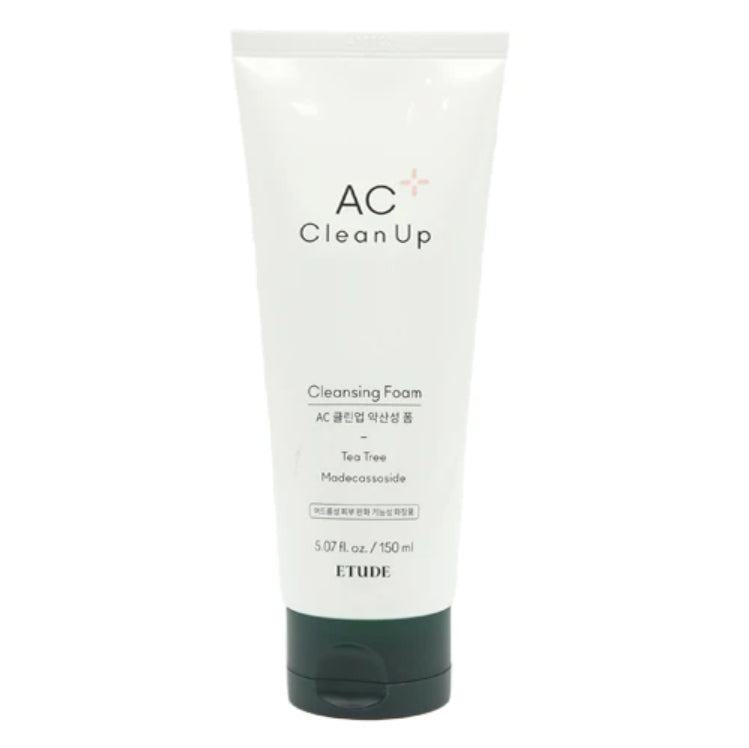 ETUDE HOUSE AC CLEAN UP CLEANSING FOAM 150ml Korean Skincare Cosmetics