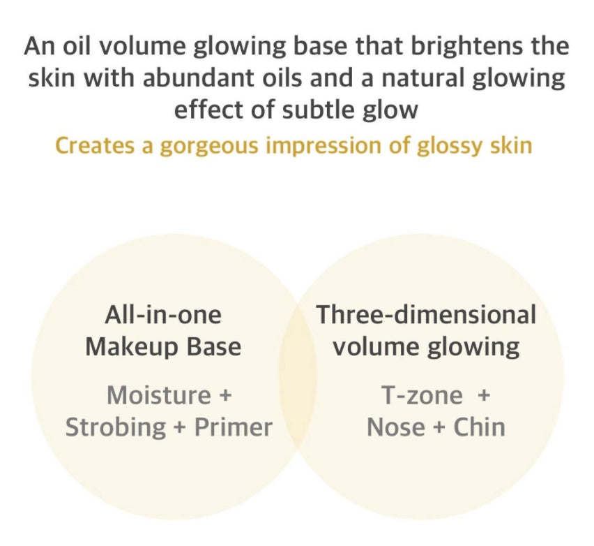 ETUDE HOUSE Glow On Base Oil Volume 30ml Womens Makeup Base K beauty