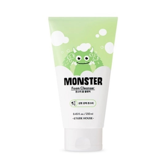 Etude House Monster Foam Cleanser 250ml Womens Skin Care Cosmetics