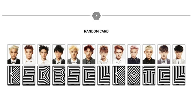 EXO Mini Album Vol2 Overdose Booklet Random Card 1p Kpop CD M Version