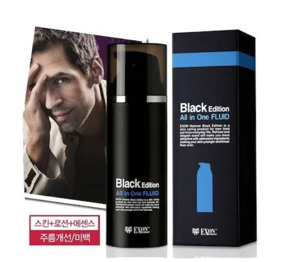 EXON Homme Black Edition All In One Fluid 120ml wrinkles elastic Skin