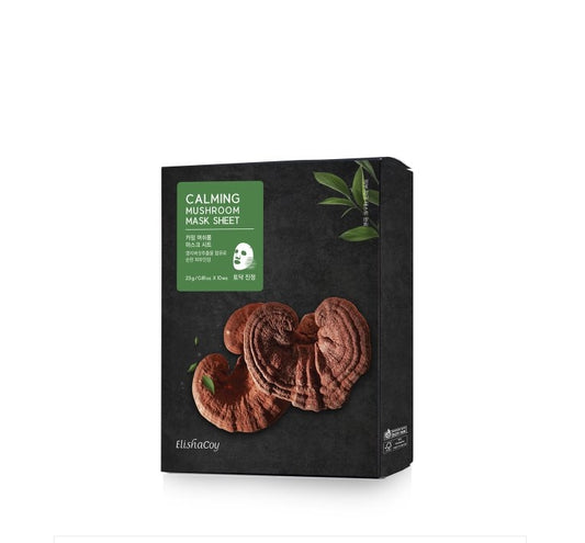 Elishacoy CALMING MUSHROOM MASK SHEET (10ea) Korean Beauty