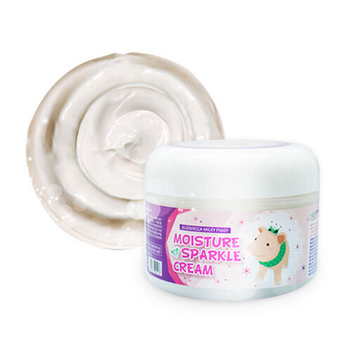 ELIZAVECCA Milky Piggy Moisture Sparkle Cream 100g Korean Beauty