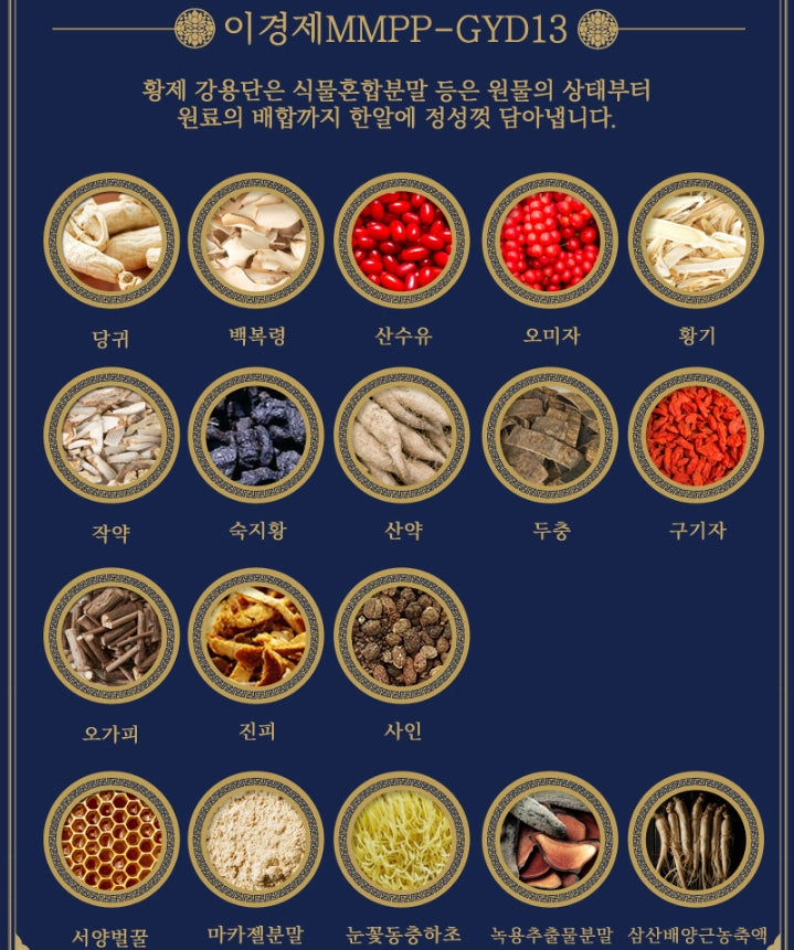 Emperor Kang Yong dan Korean Best Health Care Supplements well-being