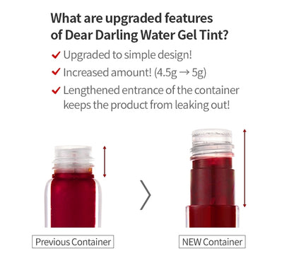 PK003 Etude House Dear Darling Water Gel Tint (19AD) PK003 Sweet potato Red