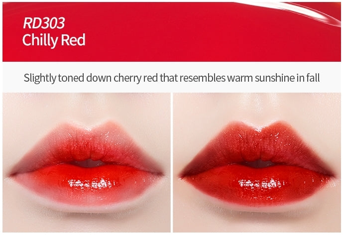 RD303 Etude House Dear Darling Water Gel Tint (19AD) RD303 Chili Red