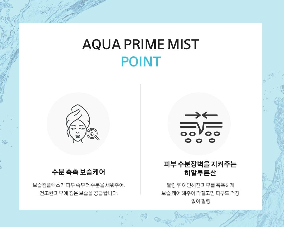 Face Revolution Aqua Prime Mist Dry Sensitive Skin Care Moisturizing