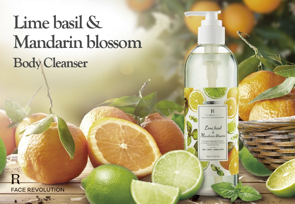 FACE REVOLUTION Signature Body Cleanser Lime Basil & Mandarin Blossom