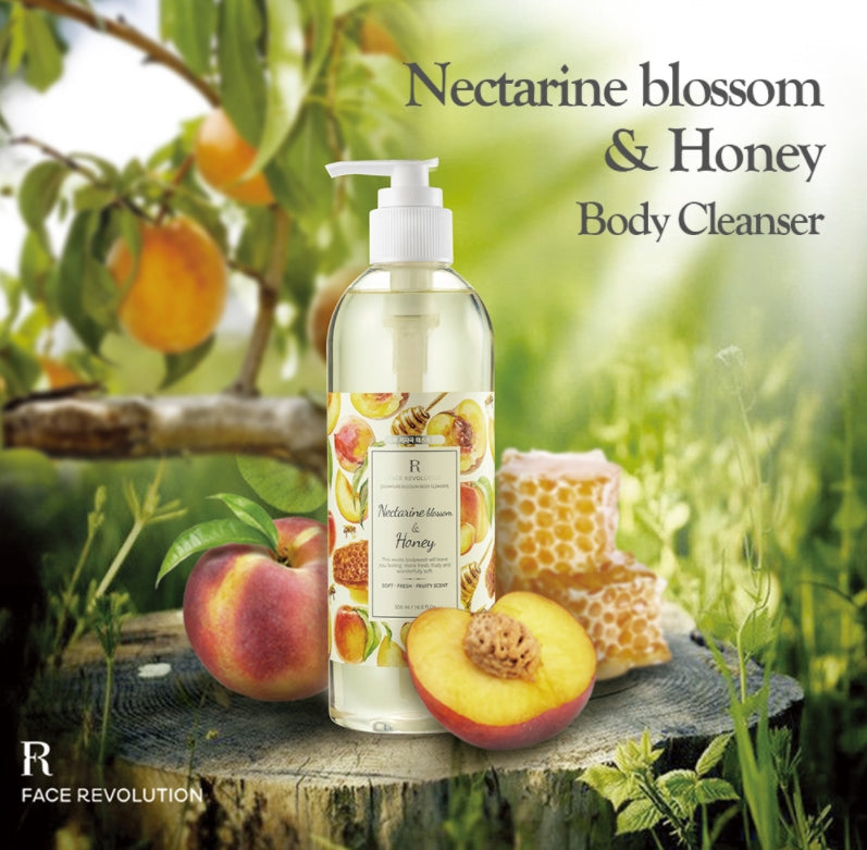 FACE REVOLUTION Signature Body Cleanser Nectarine Blossom Honey Moist