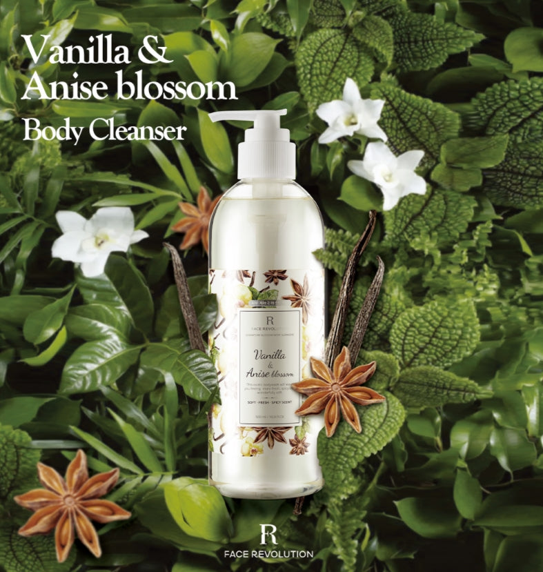 FACE REVOLUTION Signature Body Cleanser Vanilla & Anise Blossom Moist