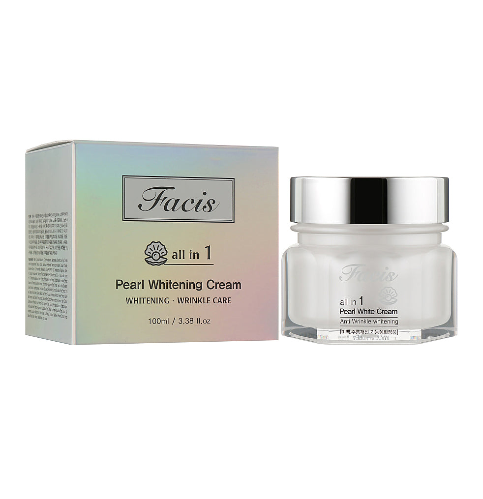Facis All-In-One Pearl Whitening Creams Face Care Brightening Powder Whitening Facial