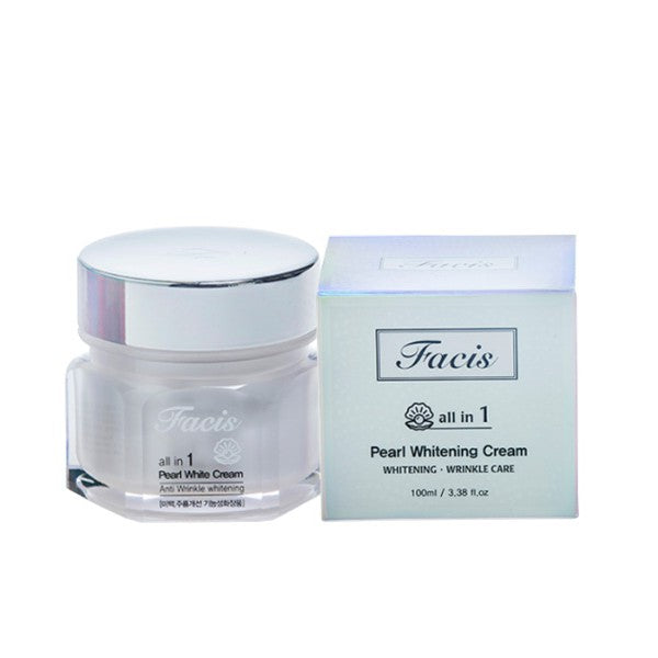 Facis All-In-One Pearl Whitening Creams Face Care Brightening Powder Whitening Facial