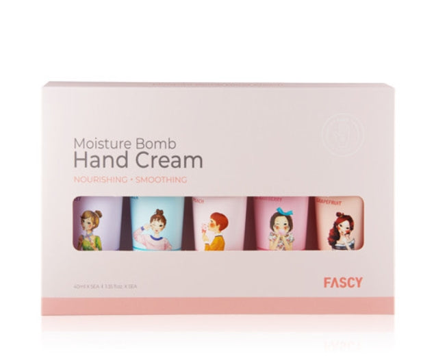 FASCY Moisture Bomb Hand Creams Set Korean Skincare Cosmetics Body