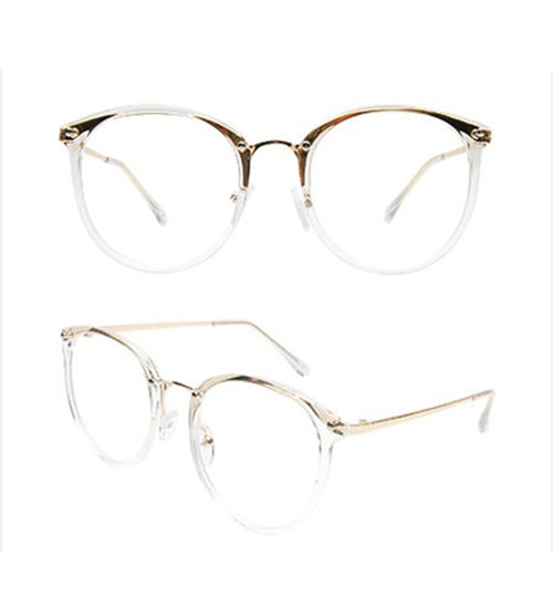 Half Frame glasses Semi-Rimless Rimmed Unisex Wayfarer Style Eyeware