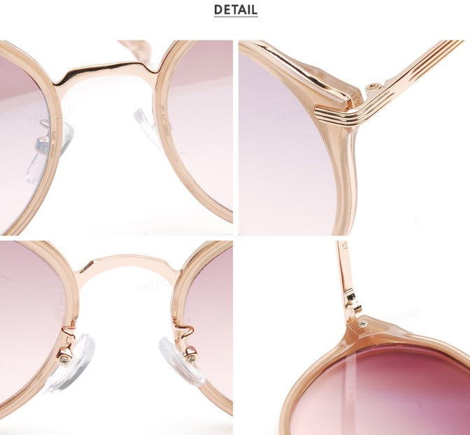 Metal Combination Frame Coolwinks Sunglasses Rimmed Unisex Wayfarer