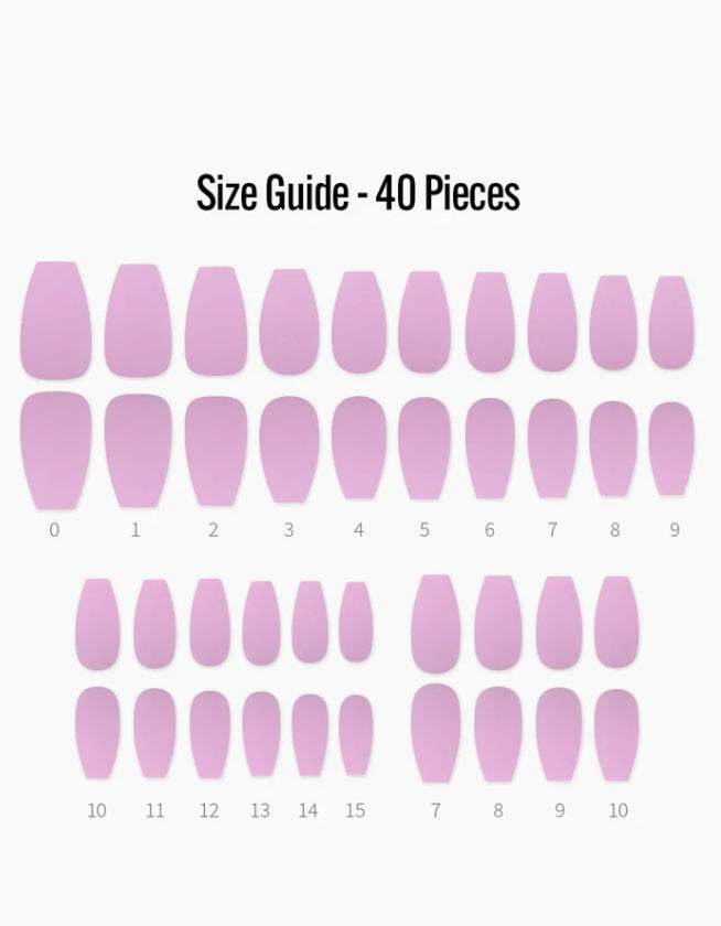 Finger Suit Taffy Pink Nails 40pcs Hand Artificial Fake Nails Long Pretty Home Art Tips Beauty Coffin Shape Press On Pink Color