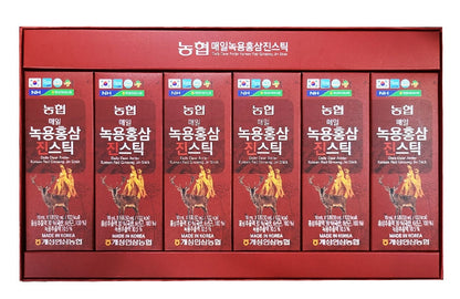 NH Daily Deer Antler Korean Red Ginseng Jin 30stick Health Foods Drink Antioxidant