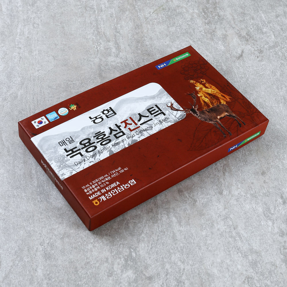 NH Daily Deer Antler Korean Red Ginseng Jin 30stick Health Foods Drink Antioxidant