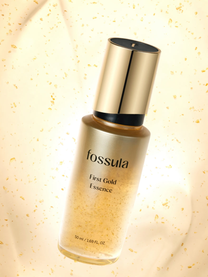 Fossula First Gold Essence 50ml Skincare Texture Glow Moisture Barrier