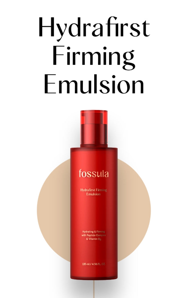 Fossula Hydrafirst Firming Emulsion 135ml Dry Skin Balance Care Moisture Elasticity