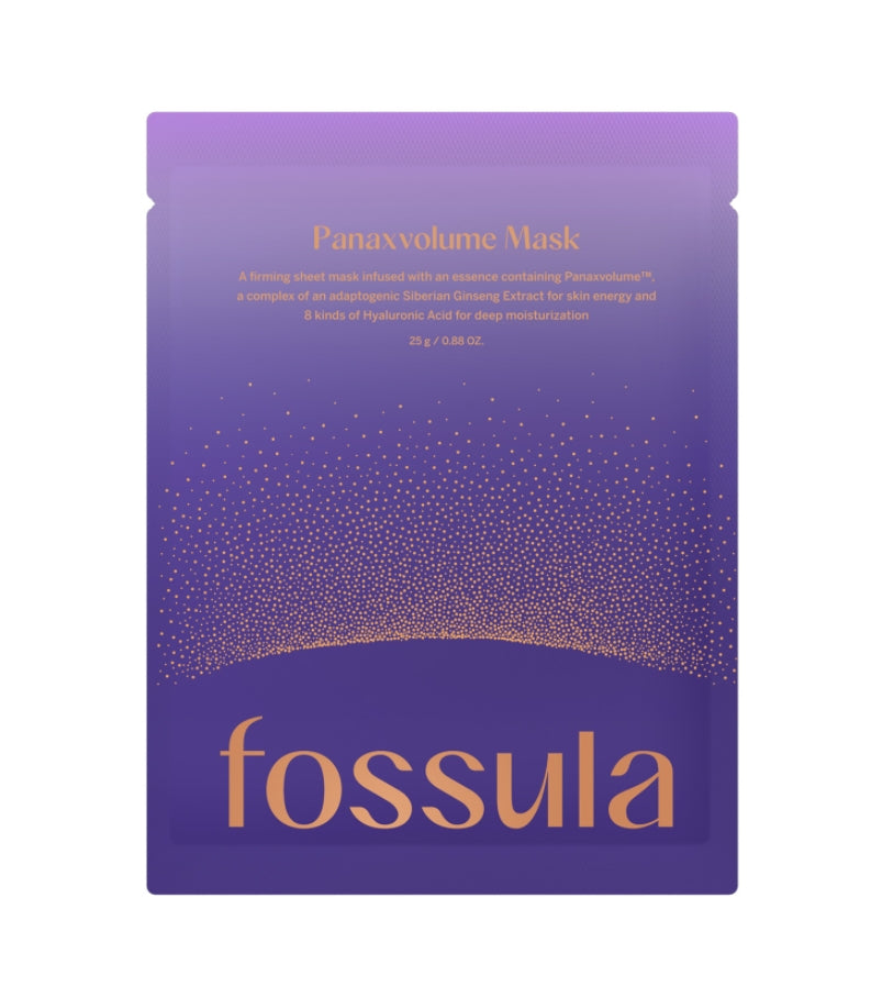 Fossula Panaxvolume Mask Dry Skincare Vitality Moisture Elasticity Hyaluronic acid