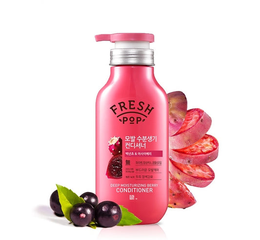 FRESH POP DEEP MOISTURIZING BERRY CONDITIONER Korean Haircare Womens