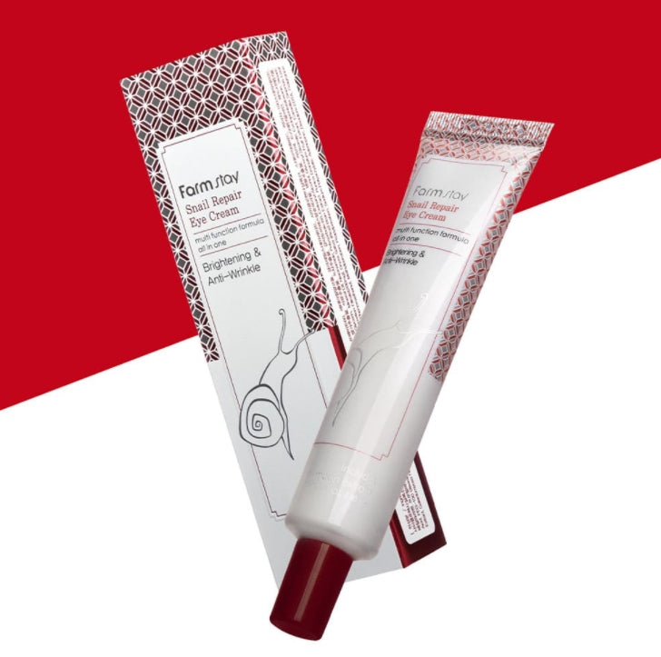 Farm Stay Snail Repair Eye Cream Brightening Anti Wrinkles Moisture