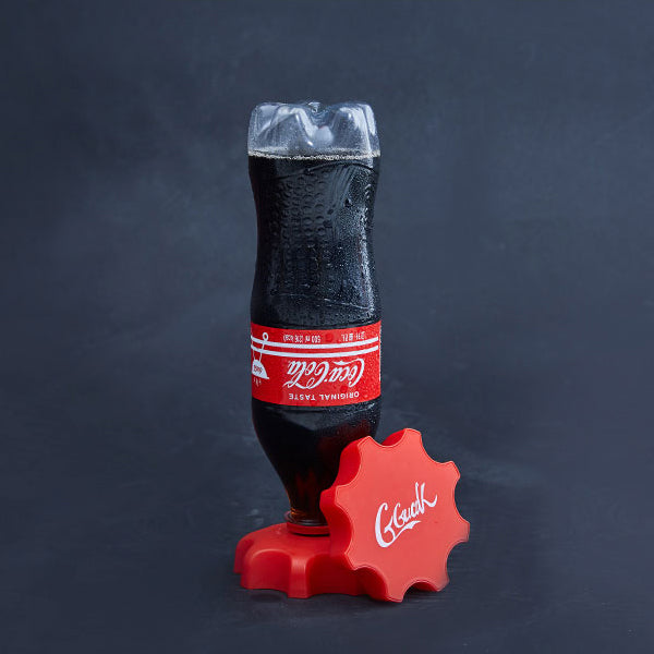 Missing Steam in Coke Cola Cider Carbonic acid retention Lids 3ea Caps Leak-proof Caps Drink Bottle Idea Goods Red