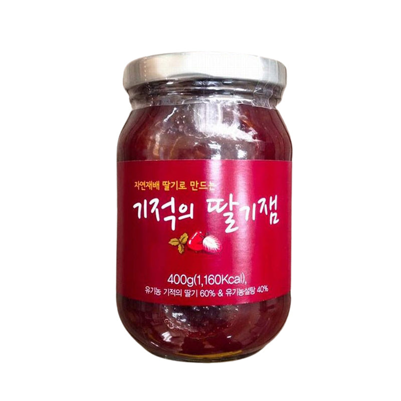 Miracle Strawberry Jam Korean Organic Foods 400g Atopy Cancer Prevent