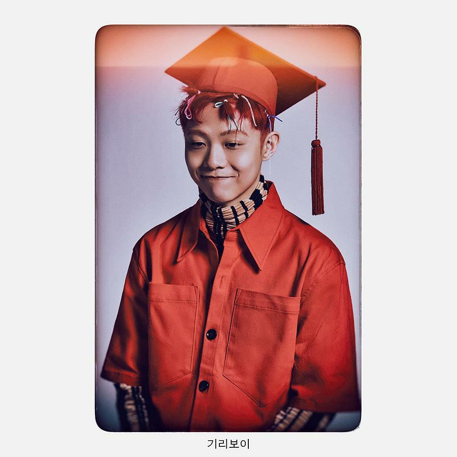 Giriboy Graduation 4th Album CD Booklet Photocard K-POP Hip-Hop Rap