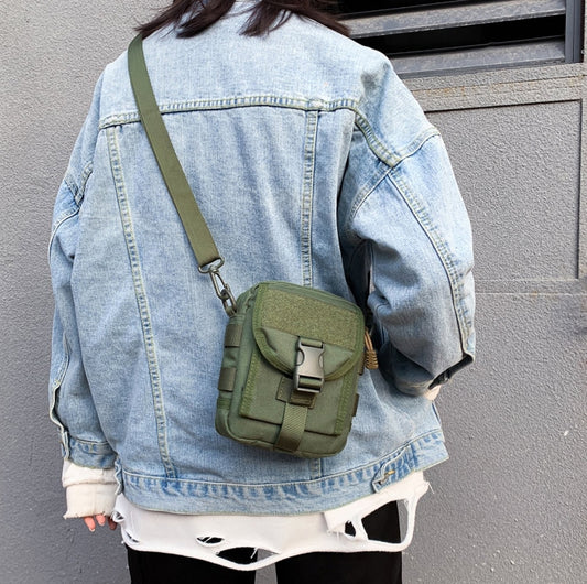 URBAN BROS GREEN MULTI CROSS BAGS Korean Fashion Cross Body Style