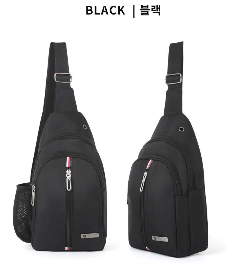 Polyester Sling Bags Messengers Travel Backpacks Mens Styling