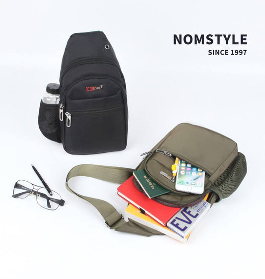 Polyester Sling Bags Messengers Travel Backpacks Mens Styling