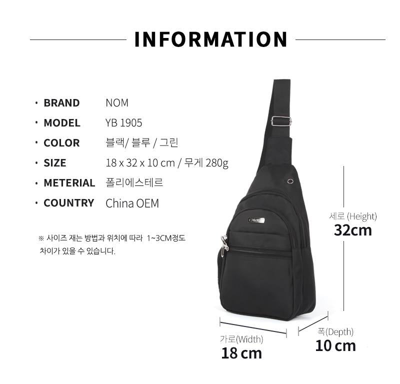 Polyester Sling Bags Messengers Travel Backpacks Mens Styling