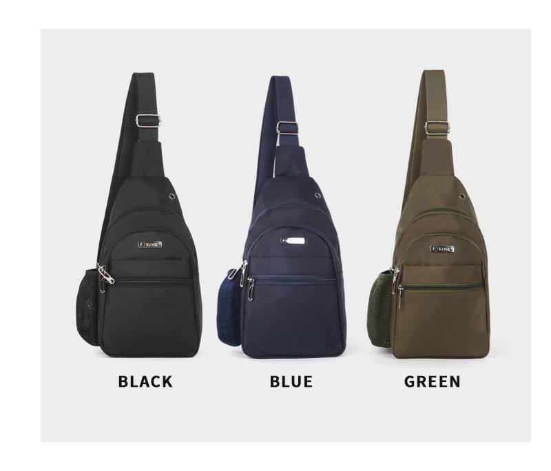 Polyester Sling Bags Messengers Travel Backpacks Mens Styling